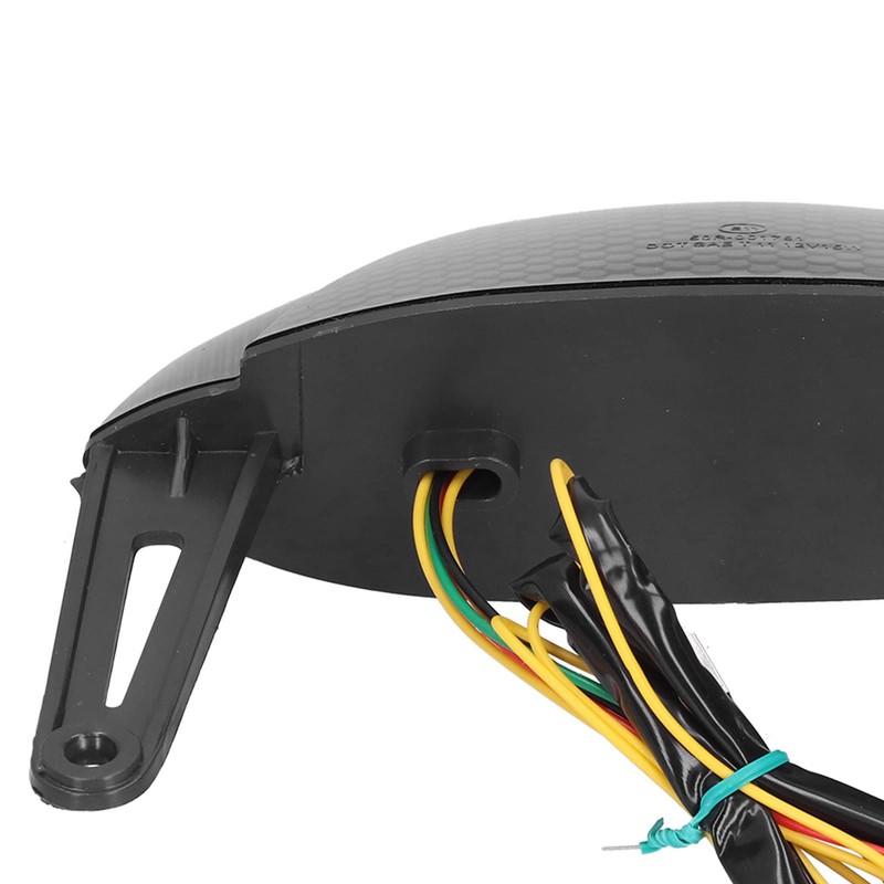 Motorcycle Tail Lamp, LED Taillight Assembly Brake Turn Signal Smoky