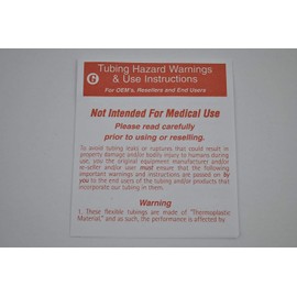 Tygon Genuine F-4040-A Premium Cut Length Fuel Line (ID: 3/16" OD: 5/16") (1 Foot)