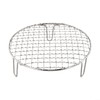 Round Cooling Rack, Portable Stainless Steel Cooking Grate BBQ Grill