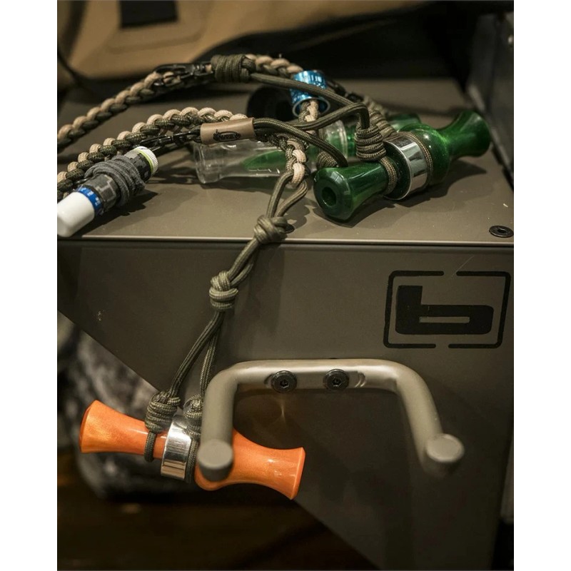 Banded Gear Shelf – Rugged Storage with Hooks for Blind