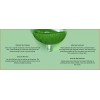 Crema hidratante de aloe vera orgánico puro cuidado de la