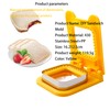 SQAQS Sandwich Maker, One-press Forming, Toast Sealer Wrap Toastie Maker,