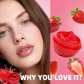 Bálsamo labial de abeja, máscara de labios de frutas, regalos a granel para niñas, bonito bálsamo de frutas con miel y vitamina E, reduce eficazmente las líneas de los labios, prevención de labios