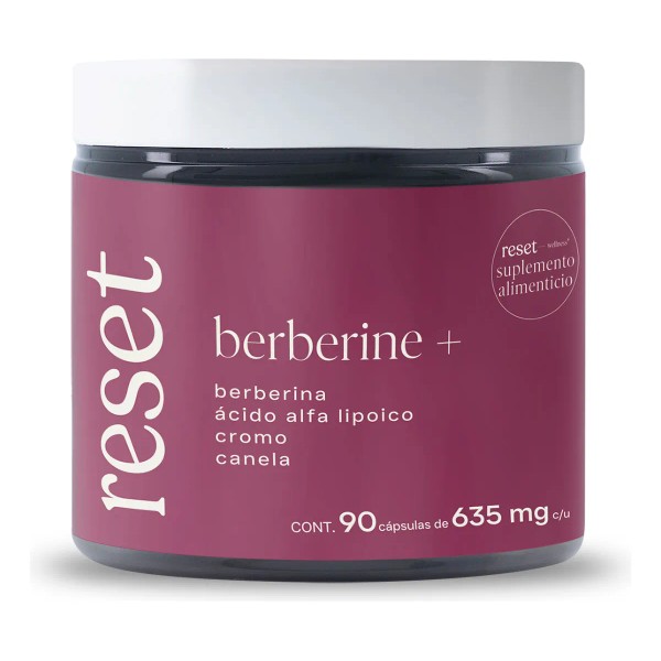 Reset | Berberine+| Berberina Ácido Alfa Lipoico Cromo 90cap