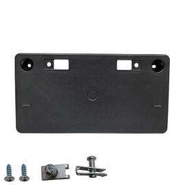 KYYET Front Bumper License Plate Frame Bracket Tag Holder Fits for 2020 2021 2022 2023 2024 Toyota Highlander Replace 521140E160 TO1068162