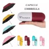 ML Paraguas Sombrilla Bolsillo En Forma De Capsula
