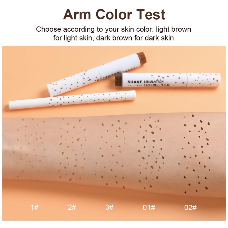 Freckle Pen, Waterproof Freckle Pen, Natural Looking Freckles, Durable Sopt