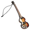 Miniature Electric Guitar Model Innovative Simulation Hand Crafted Wooden Guitar