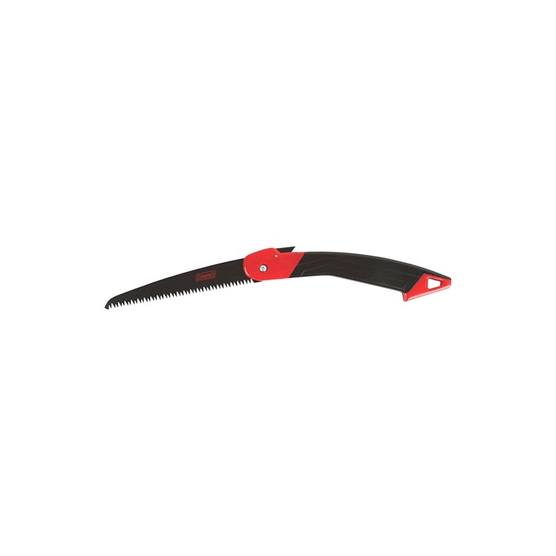 Coleman Rugged Folding Saw , Black/Red