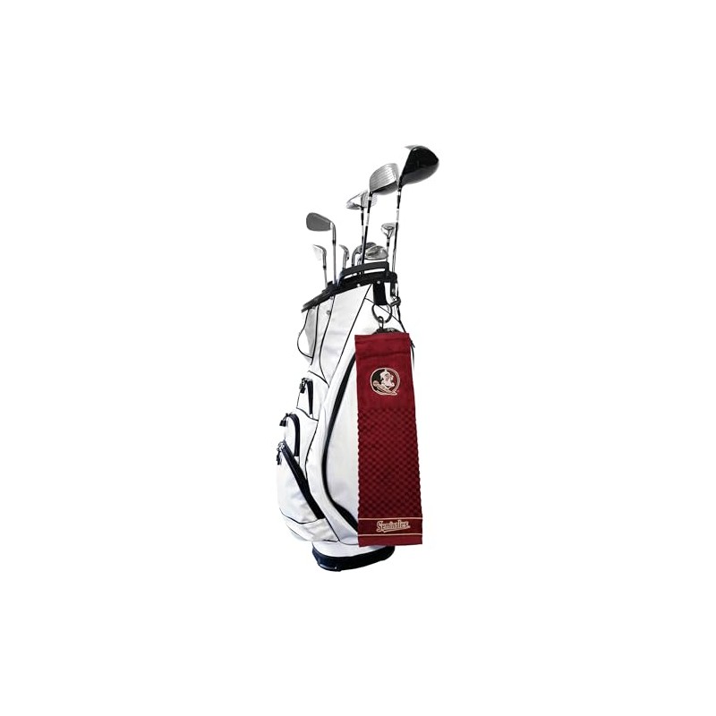 Team Golf - Toalla de Golf triplegado, 100% algodón, diseño