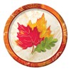Sturdy Style Paper Dessert Plates, Fall Flair, 8-Count