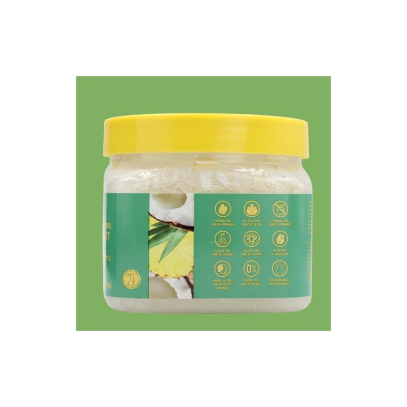 Q Bonita Exfoliante Corporal. Azuca Rosa y Vitaminas. Sugar Scrub
