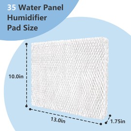 Sxkxm X2661 Humidifier Pad 35 Water Panel Compatible with Lennox Healthy Climate, Humidifier Pad Replacement HCWB3-17, HCWB3-17k, HCWB3-17A, HCWB3-17AK, and More (2 Pack)