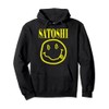 Satoshi Yellow Smile Face Pullover Hoodie
