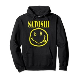 Satoshi Yellow Smile Face Pullover Hoodie