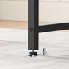 HOOBRO Bar Stools,25.4" Saddle Stools with PU Upholstery, Counter Height