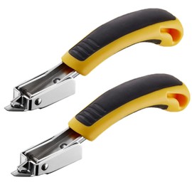 Staple Remover Tool,2 Pcs Staple Puller Tool Heavy Duty Staple Removers Strength Staple Puller Removing with Ergonomic Handle for Office School and Home