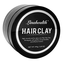 Linahealth Matte Pomade Clay, Pomada tipo Arcilla Acabado Mate para peinar y fijar el Cabello Base Agua 100g / 4 Oz esta arcilla es utilil para modela