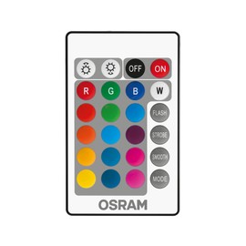 Osram Osram LED Base Classic A RGBW Lampe, in Kolbenform mit E27 Sockel, dimmbarkeit und Farbsteuerung per Fernbedienung, Ersetzt 60 Watt, Warmwei? - 2700 Kelvin, 1er-Pack