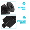 TEHAUX 12pcs Head Screws for Motherboard Mounting Compatible with Asus