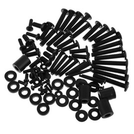 jojofuny 88pcs Wall Mount Screw Kit for Tv Installation Complete Hardware Easy Mounting of Led LCD Televisions Sleek Design for Home Setup User-Friendly Quick Installation