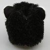 Tierhausschuhe Unisex Slippers Dog Plush Cuddly Warm Winter, black