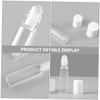 Baluue 3sets Roller Bottle Essential Oil Bottles Leakproof Empty for