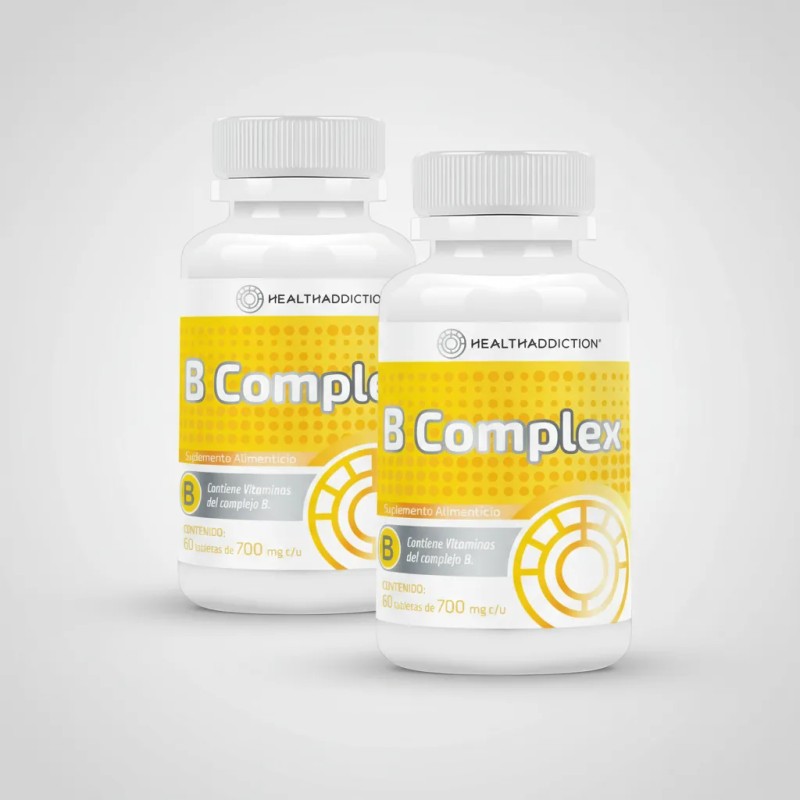 Pack Complex Healthaddiction Complejo 120 Tabletas Sabor