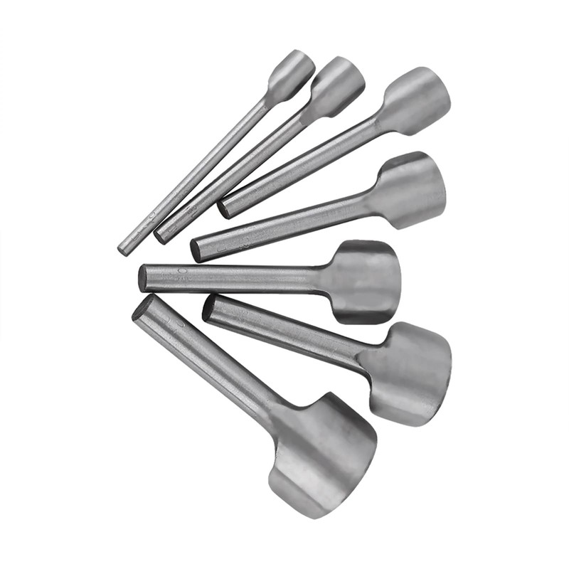 Leather Half Round Punch 7 Pieces Shape Cutter Punch DIY