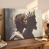 Framed Jesus is the King Christian Wall Art, Jesus and
