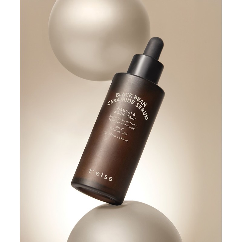 TILS Tiels Black Bean Ceramide Serum 50ML + [Gift] Niacinamide