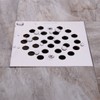 TRUSTMI Square 4-1/4 inch Screw-in Shower Floor Drain Grate Strainer,Polished