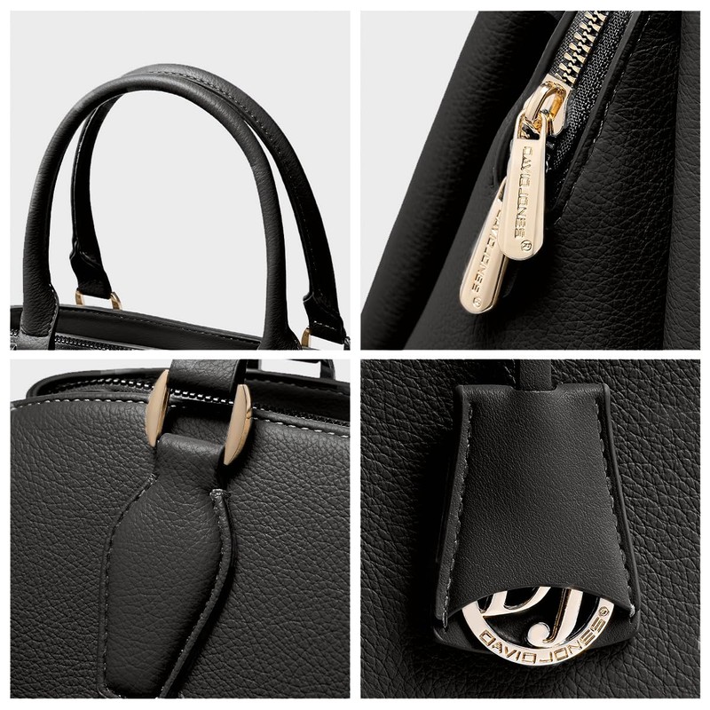David Jones - Women's handbag - PU leather tote bag