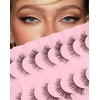 Cat Eye Lashes Short Wispy Strip Lashes that Look Like