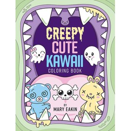 Creepy Cute Kawaii Coloring Book (Dover Adult Coloring Books)