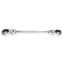 TONE Double Swivel Ratchet Box Wrench HPRMFW-1417 Double-sided width 0.55 x 0.67 inches (14 x 17 mm)