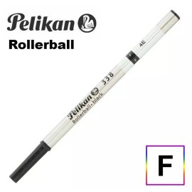 Pelikan 338 Rollerball Pen Refill, Choose Point Size & Ink Color - 908483 Fine Black