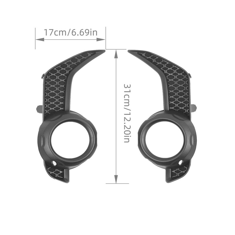Jimen Compatible with 2014-2022 Toyota 4Runner SR5/TRD PRO, 2PCS Front