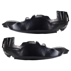 TRQ Front Inner Fender Liner Set Compatible with 1993-1998 Jeep Grand Cherokee CH1250101 CH1251101