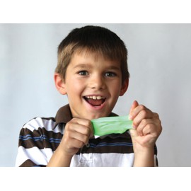 CanDo Medium Resistance Theraputty, Green Apple Scented, 1 Pound, Green