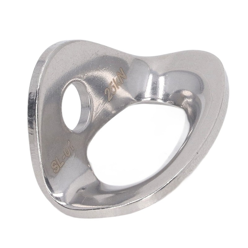 10Pcs Climbing Hanger Lightweight Stainless Steel Rock Climbing Anchors for