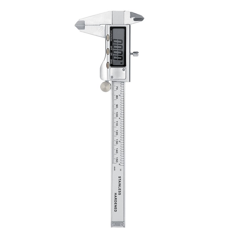 0-150mm High Accuracy Metal LCD Digital Vernier Caliper Micrometer Gauge