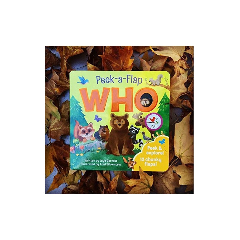 Who: Peek-a-Flap Board Book