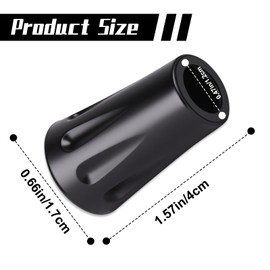 8Pcs Walking Stick Tips, Trekking Pole Tip, Walking Cane Tips Replacement Rubber Tips, Hiking Stick Accessory, Fits Most Standard Hiking Pole (11mm Hole Diameter).