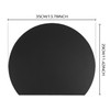 Smilemoon Cutting Board, Black, Round Cutting Board, Elastomer, High Quality