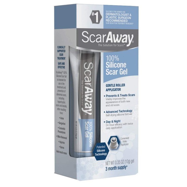 ScarAway Scar Diminishing Gel - 10 gm, Pack of 4