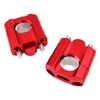VOANZO 2PCS Motorcycle Handlebar Risers 22mm Universal Motorcycle Handle Bar