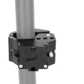 CAMVATE 25mm to 35mm Rod Clamp V-Mount Lock Battery Adapter for DSLR Camera Photograph System(Red)-3841