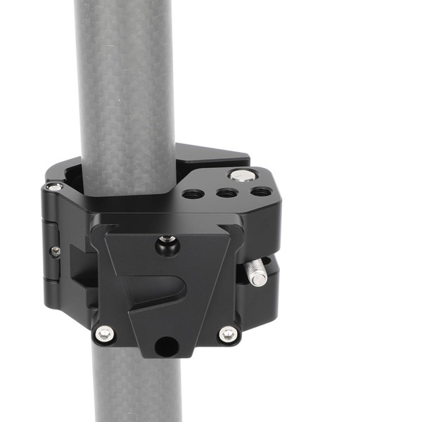 CAMVATE 25mm to 35mm Rod Clamp V-Mount Lock Battery Adapter