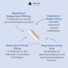 New Leaf Magnesium Glycinate 4-in-1 Complex High Strength 120 Capsules